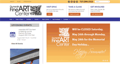Desktop Screenshot of dfac.org